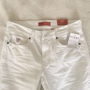 Guess white jeans